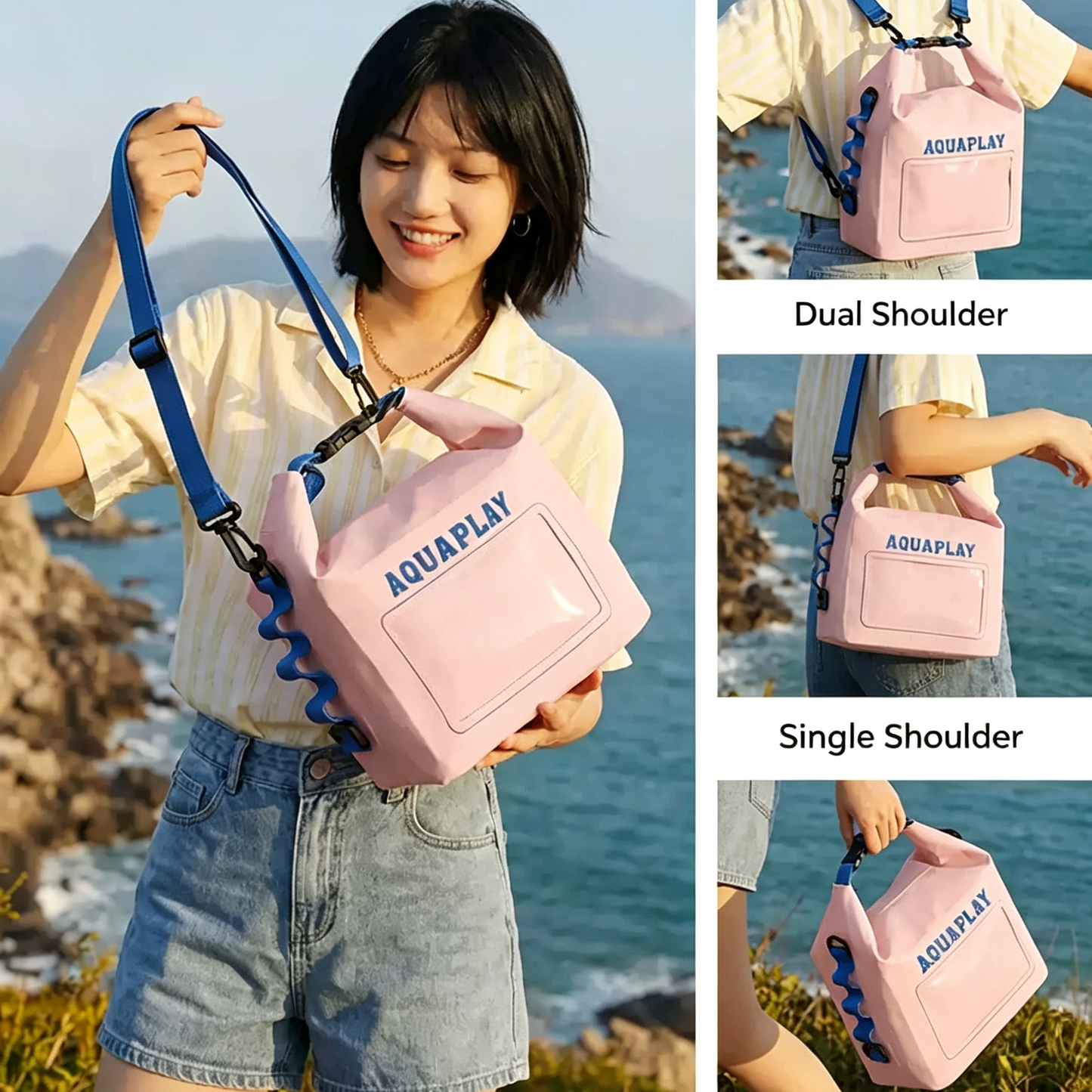 Waterproof Foldable Unisex Gym & Swim Backpack