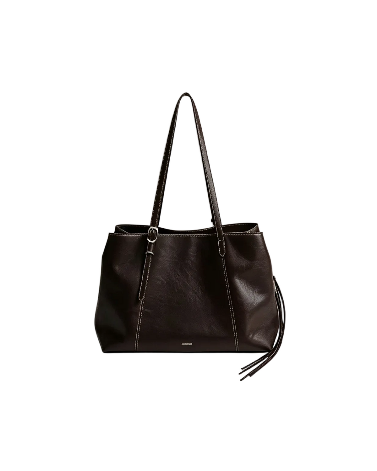 Brown Mercer leather work tote in large size